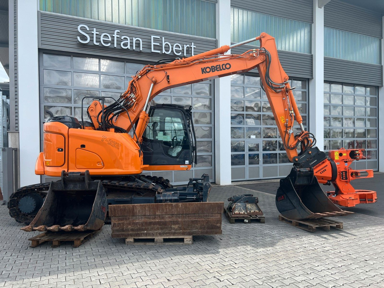 Kobelco ED160 BR-7 / nur 999h! / Woodcracker Löffelpaket - Escavadora de rastos: foto 1 Kobelco ED160 BR-7 / nur 999h! / Woodcracker Löffelpaket - Escavadora de rastos: foto 1