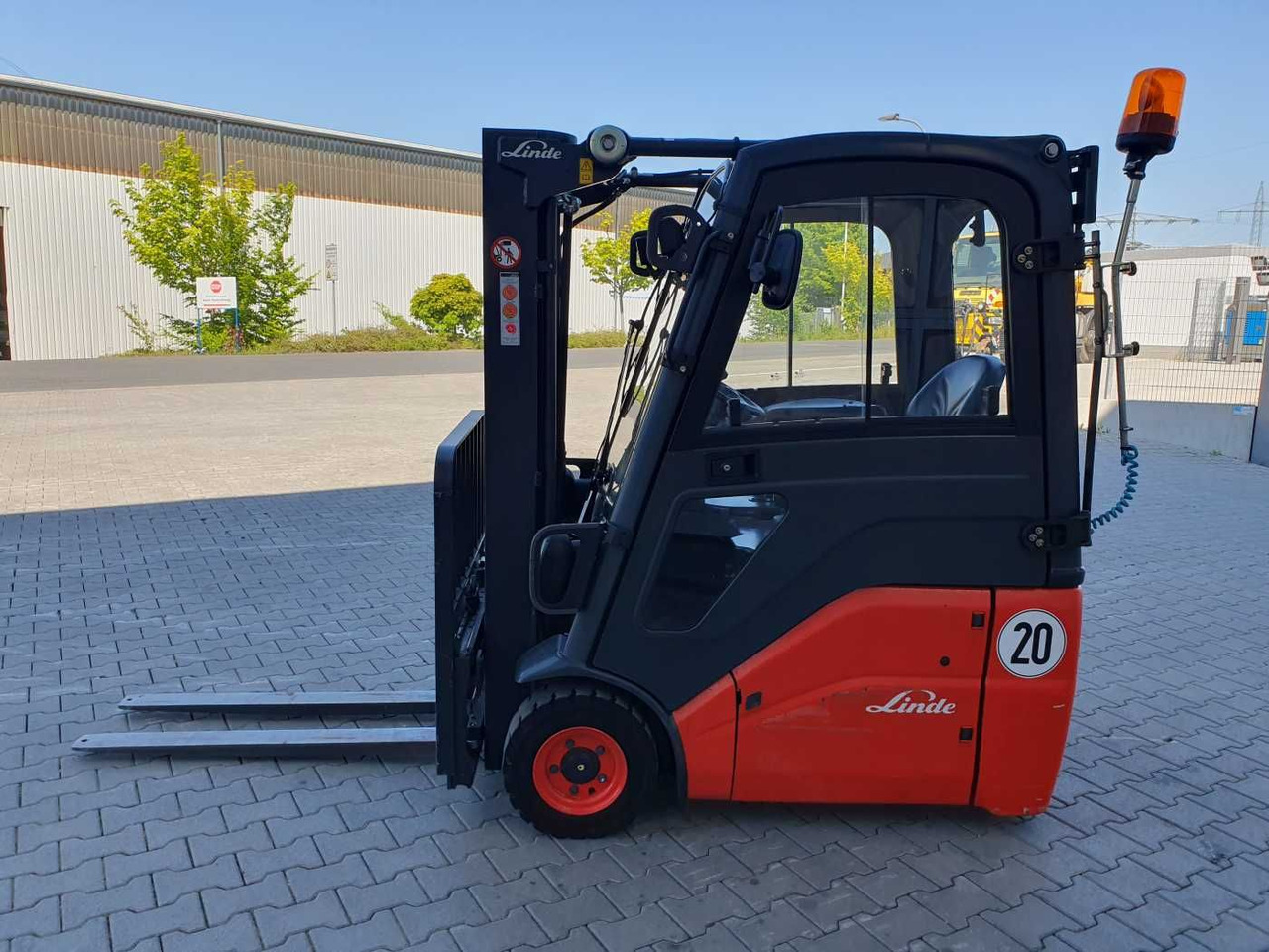Empilhadeira elétrica Linde E14 - 01 / Triplex: 4.10m! / SS / nur 1.003h!: foto 7