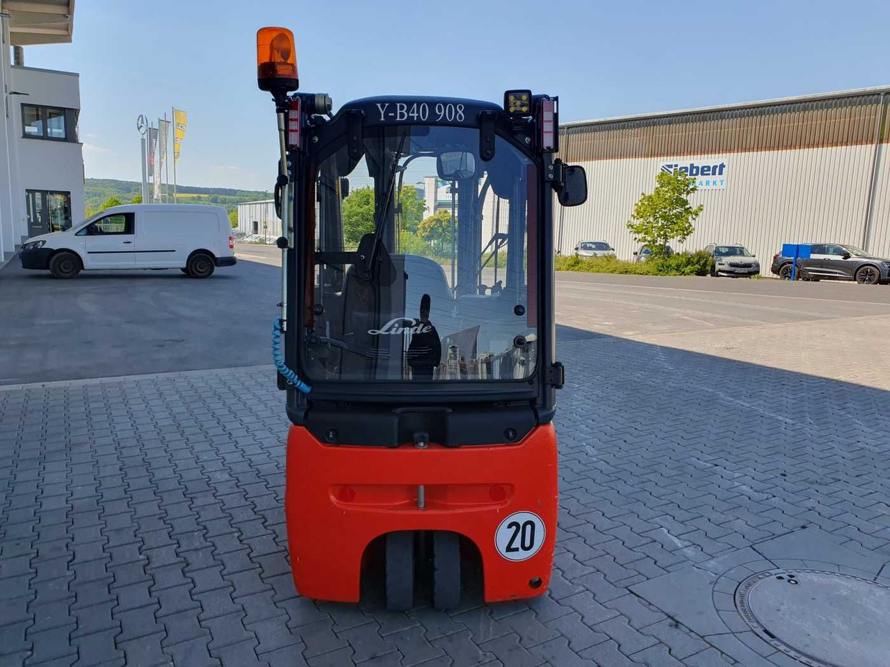 Linde E14 - 01 / Triplex: 4.10m! / SS / nur 1.003h! - Empilhadeira elétrica: foto 5 Linde E14 - 01 / Triplex: 4.10m! / SS / nur 1.003h! - Empilhadeira elétrica: foto 5