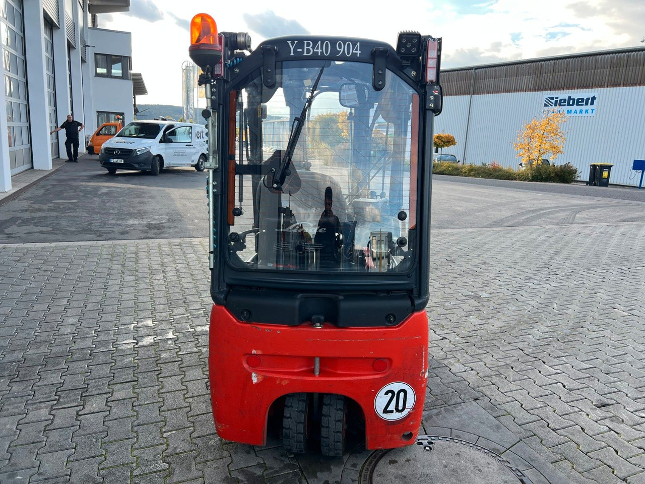 Linde E14 - 01 / Triplex: 4.10m! / SS / nur 986h! - Empilhadeira elétrica: foto 5 Linde E14 - 01 / Triplex: 4.10m! / SS / nur 986h! - Empilhadeira elétrica: foto 5