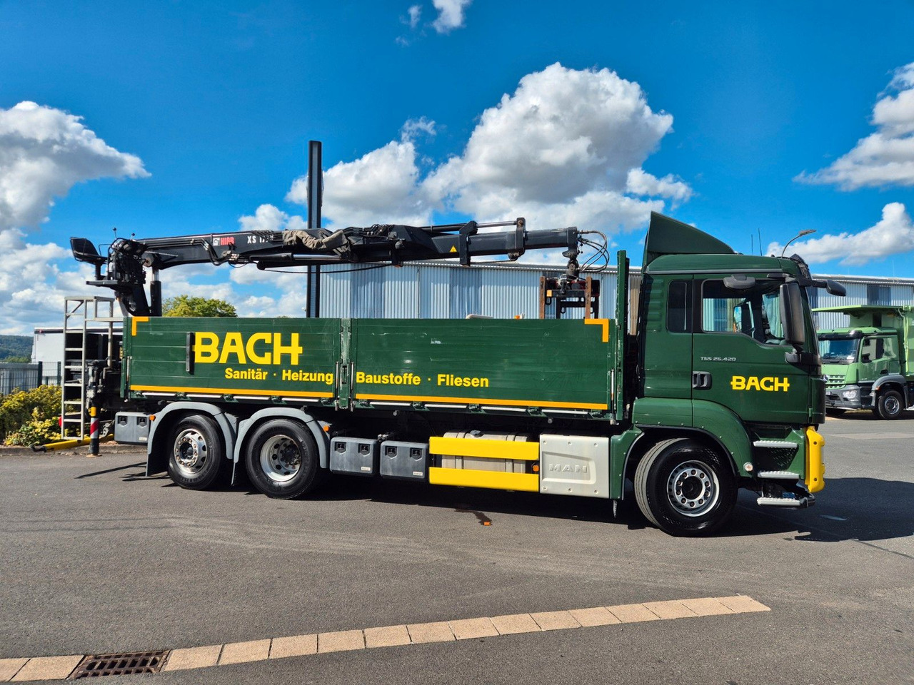 MAN TGS 26.420 6x2-4 LL Hiab 177K PRO 2 Stück - Caminhão grua: foto 5 MAN TGS 26.420 6x2-4 LL Hiab 177K PRO 2 Stück - Caminhão grua: foto 5