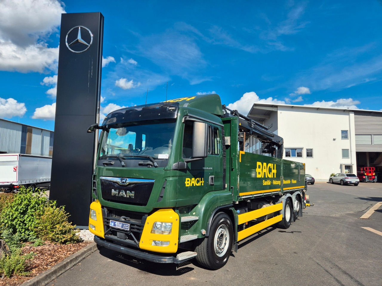 MAN TGS 26.420 6x2-4 LL Hiab 177K PRO 2 Stück - Camião de caixa aberta/ Plataforma: foto 2 MAN TGS 26.420 6x2-4 LL Hiab 177K PRO 2 Stück - Camião de caixa aberta/ Plataforma: foto 2