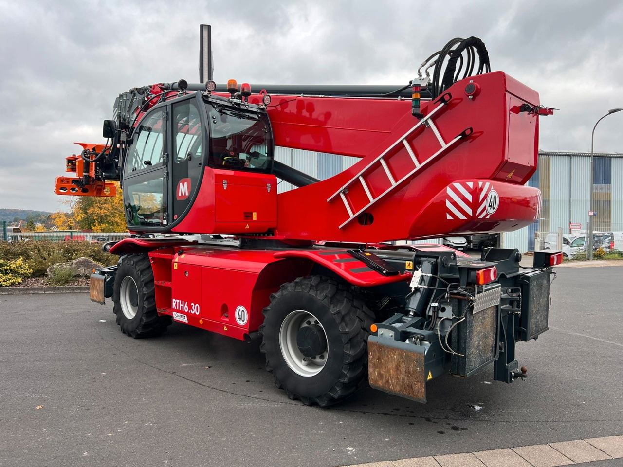 Magni RTH 6.30 SH / Fällkran / Westtech CS750 - Empilhador telescópico: foto 5 Magni RTH 6.30 SH / Fällkran / Westtech CS750 - Empilhador telescópico: foto 5