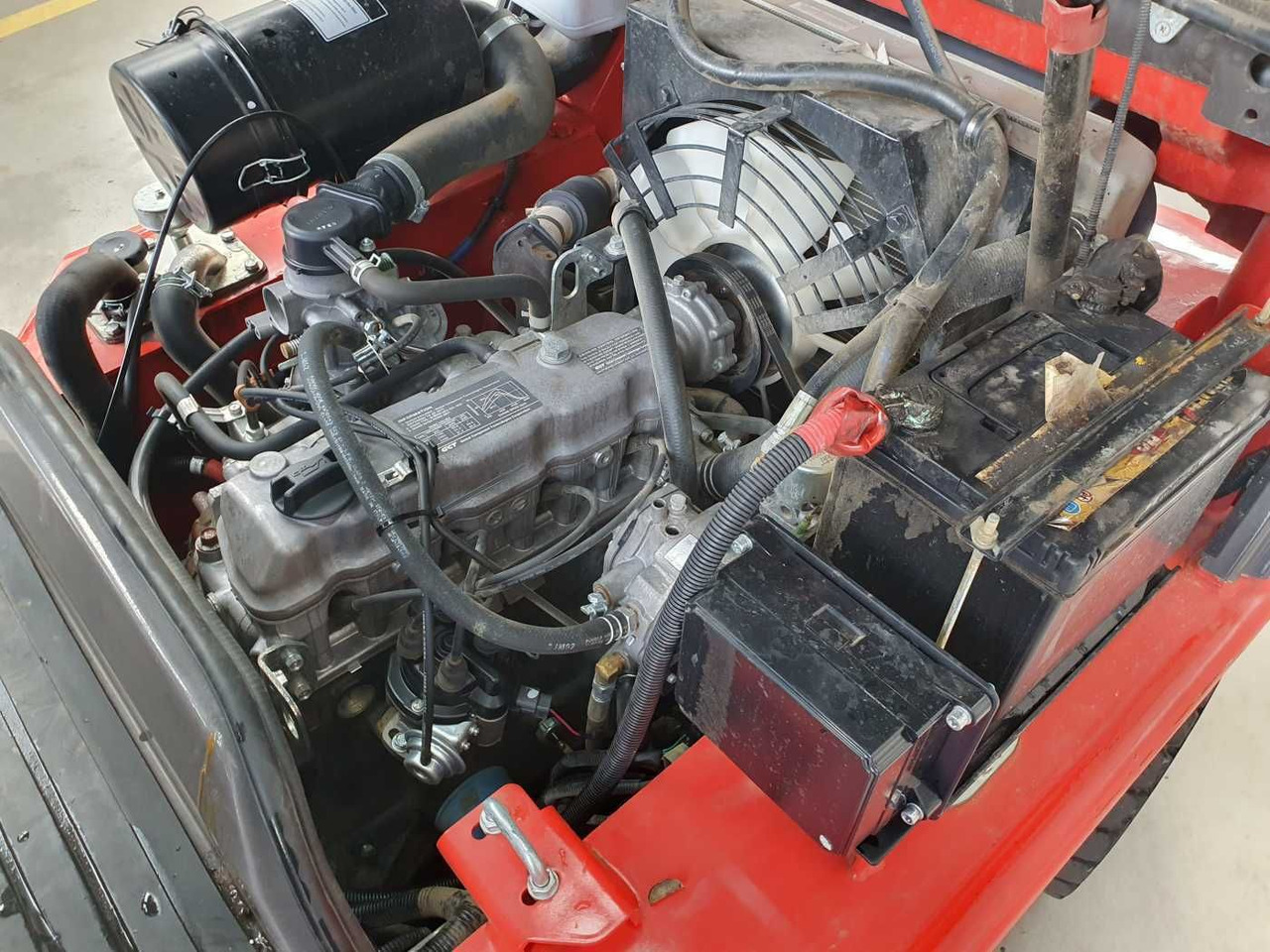 Empilhadeira a gás Manitou MI 25 G / Triplex: 4.70m / nur 1.976h! / SS: foto 11