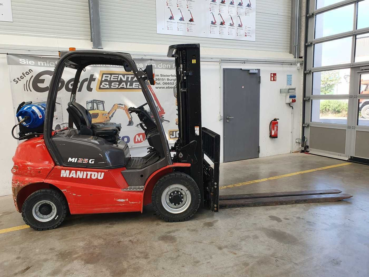 Empilhadeira a gás Manitou MI 25 G / Triplex: 4.70m / nur 1.976h! / SS: foto 7