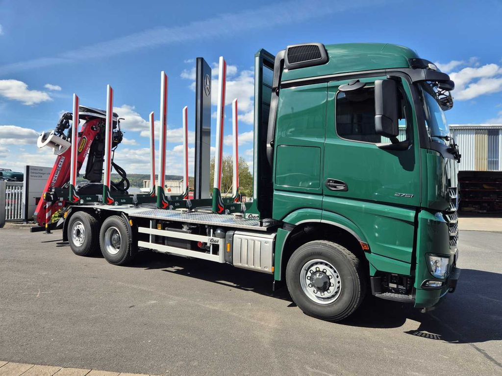 Mercedes-Benz Arocs 2751 L 6x2 (6x4) HAD + Kran: Epsilon M12Z - Caminhão florestal, Caminhão grua: foto 3 Mercedes-Benz Arocs 2751 L 6x2 (6x4) HAD + Kran: Epsilon M12Z - Caminhão florestal, Caminhão grua: foto 3
