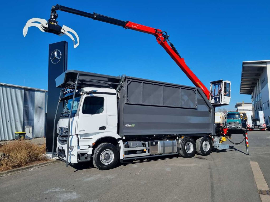 Mercedes-Benz Arocs 2751L HAD + Q170L (11,5m!) -EBERT-Fäll-LKW Mercedes-Benz Arocs 2751L HAD + Q170L (11,5m) -EBERT-Forst-LKW - Caminhão florestal, Caminhão grua: foto 1 Mercedes-Benz Arocs 2751L HAD + Q170L (11,5m!) -EBERT-Fäll-LKW Mercedes-Benz Arocs 2751L HAD + Q170L (11,5m) -EBERT-Forst-LKW - Caminhão florestal, Caminhão grua: foto 1