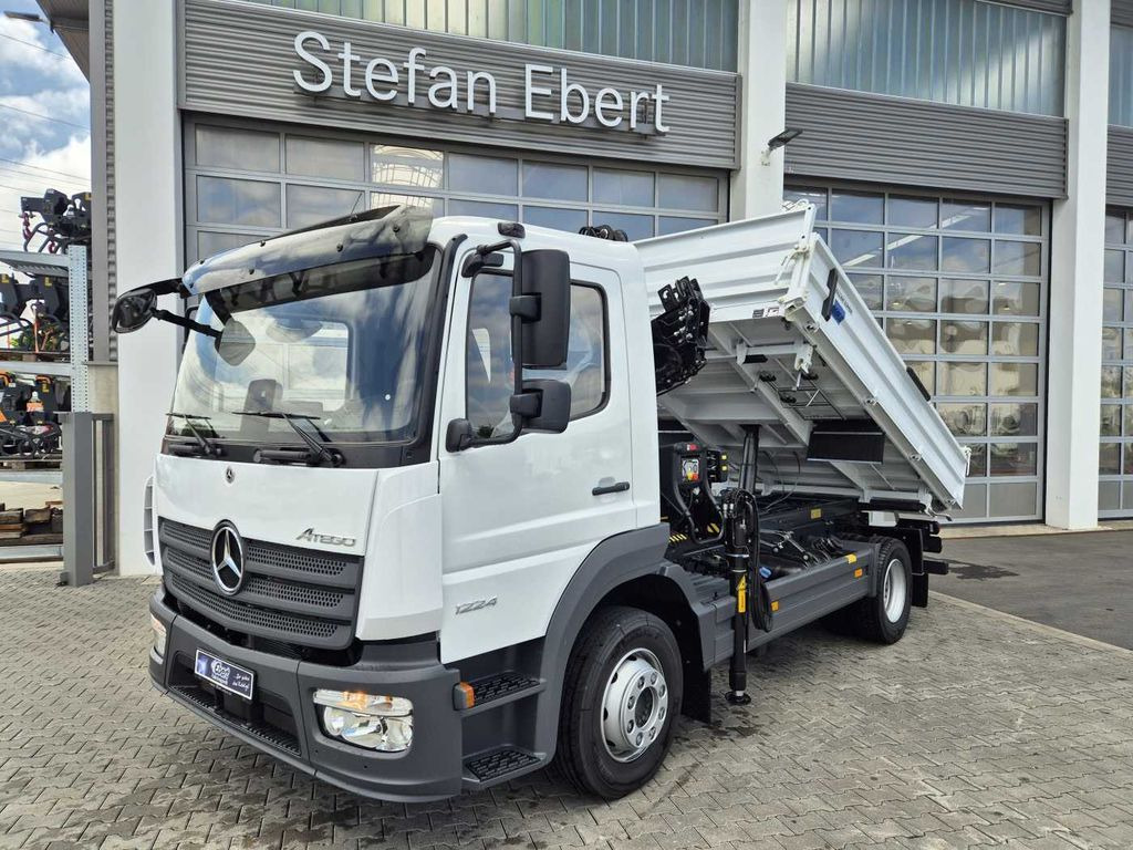 Mercedes-Benz Atego 1224 KK Kipper+Kran+Funk+Greifersteuerung Mercedes-Benz Atego 1224 KK Kipper+Kran+Funk+Greifersteuerung - Caminhão basculante, Caminhão grua: foto 1 Mercedes-Benz Atego 1224 KK Kipper+Kran+Funk+Greifersteuerung Mercedes-Benz Atego 1224 KK Kipper+Kran+Funk+Greifersteuerung - Caminhão basculante, Caminhão grua: foto 1
