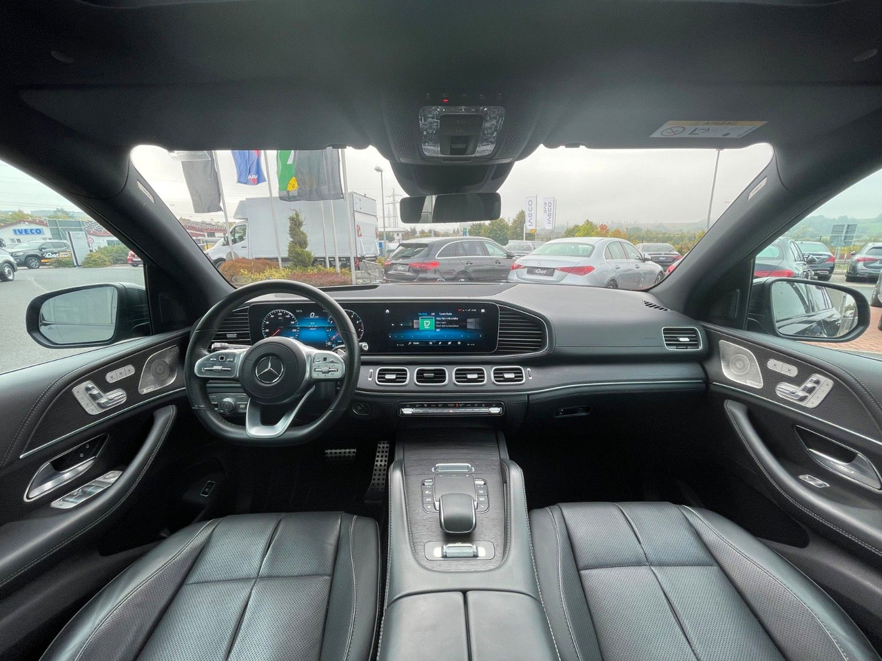 SUV Mercedes-Benz GLS 580 4M AMG Pano+AHK+Burm+7Sitz+HUD+Fond+VOLL: foto 18