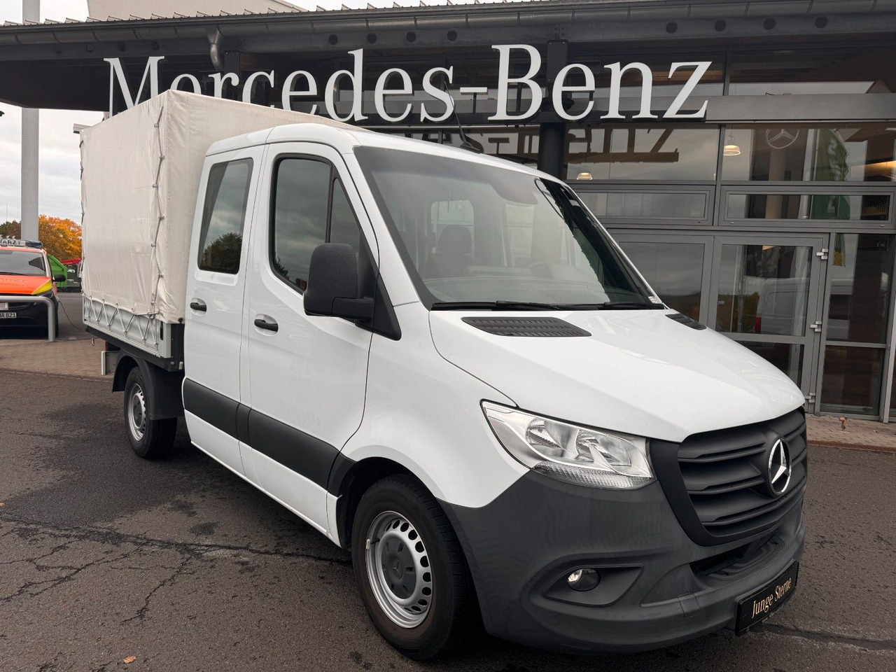 Mercedes-Benz Sprinter 215 CDI DoKa 9G Klima AHK SHZ - Furgão caixa aberta, Carrinha cabine dupla: foto 1 Mercedes-Benz Sprinter 215 CDI DoKa 9G Klima AHK SHZ - Furgão caixa aberta, Carrinha cabine dupla: foto 1