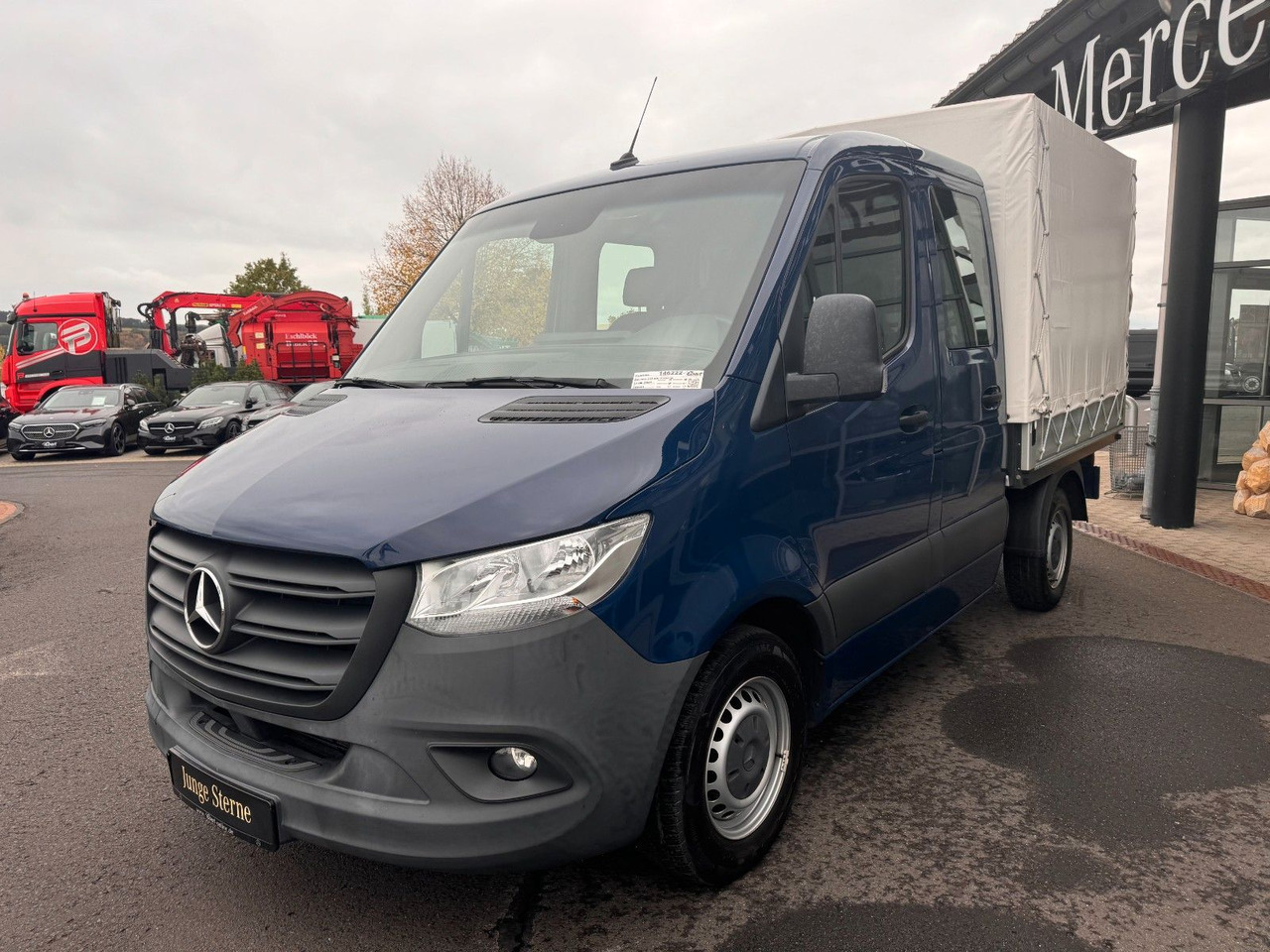 Mercedes-Benz Sprinter 215 CDI DoKa 9G Klima AHK SHZ - Furgão de toldo, Carrinha cabine dupla: foto 3 Mercedes-Benz Sprinter 215 CDI DoKa 9G Klima AHK SHZ - Furgão de toldo, Carrinha cabine dupla: foto 3