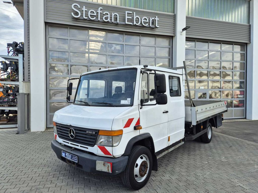 Mercedes-Benz Vario 816 DK DoKa 4x2 Pritsche 2x AHK - Furgão caixa aberta, Carrinha cabine dupla: foto 1 Mercedes-Benz Vario 816 DK DoKa 4x2 Pritsche 2x AHK - Furgão caixa aberta, Carrinha cabine dupla: foto 1