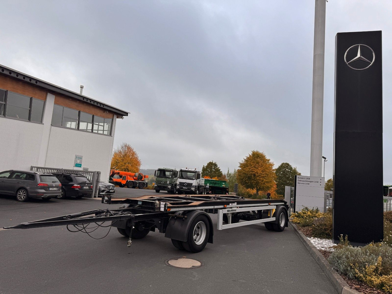 Müller-Mitteltal RA-T 18,0 Containerfahrgestell - Reboque chassi: foto 2 Müller-Mitteltal RA-T 18,0 Containerfahrgestell - Reboque chassi: foto 2