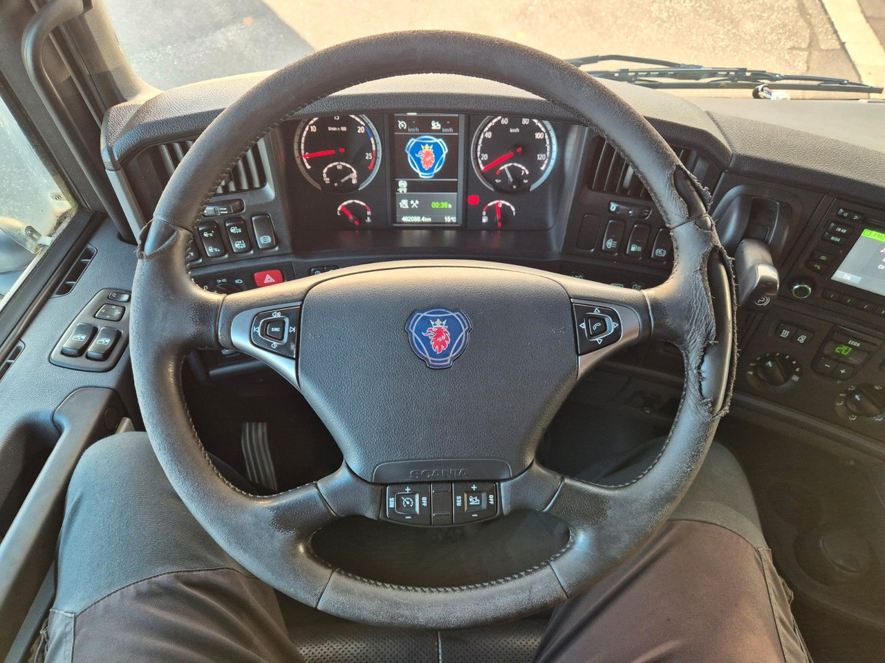 Caminhão basculante, Caminhão grua Scania G490 LB6x2*4HNB Palfinger PK 18002-EH D Funk AHK: foto 20 Caminhão basculante, Caminhão grua Scania G490 LB6x2*4HNB Palfinger PK 18002-EH D Funk AHK: foto 20