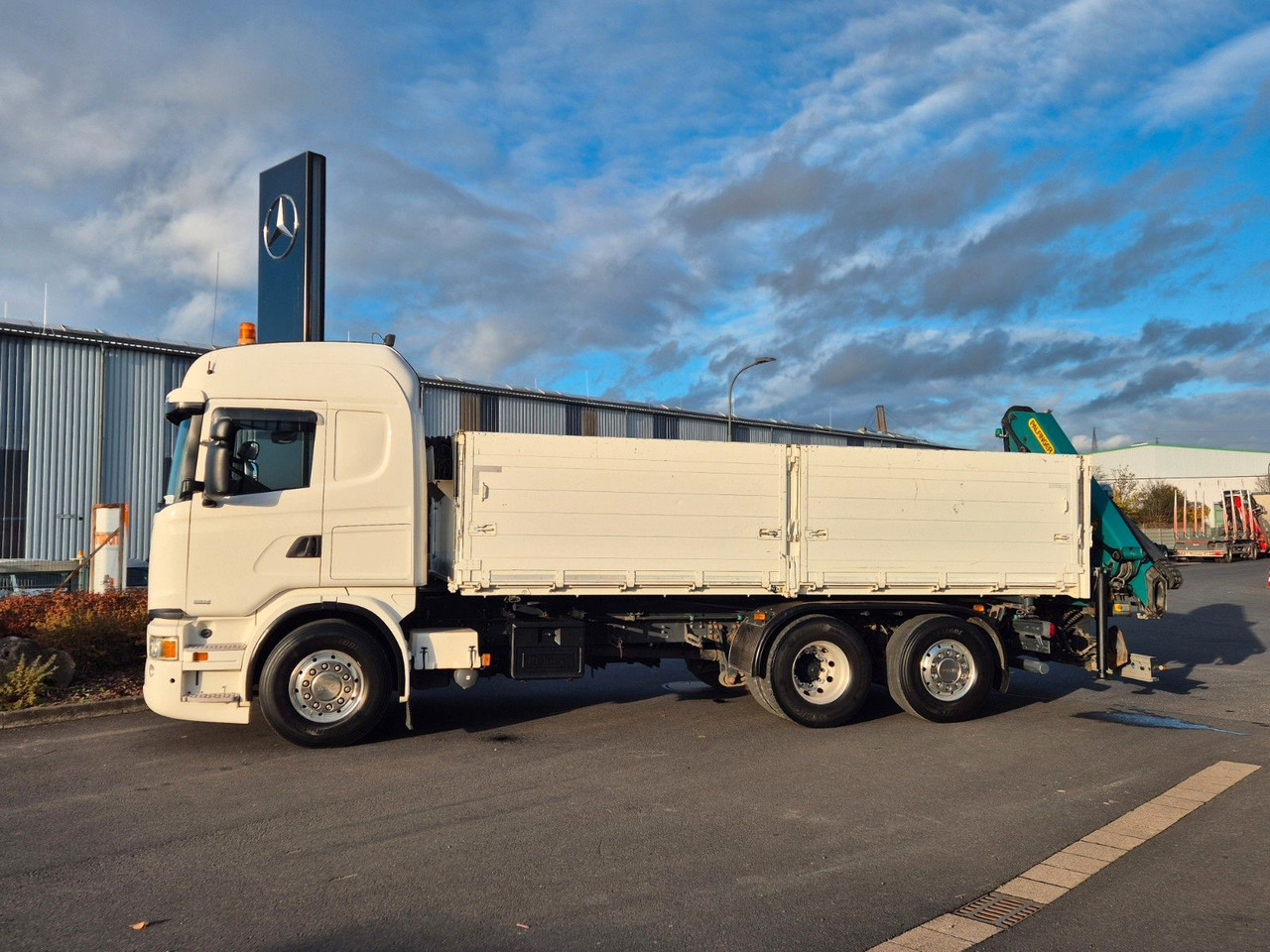 Caminhão basculante, Caminhão grua Scania G490 LB6x2*4HNB Palfinger PK 18002-EH D Funk AHK: foto 6 Caminhão basculante, Caminhão grua Scania G490 LB6x2*4HNB Palfinger PK 18002-EH D Funk AHK: foto 6