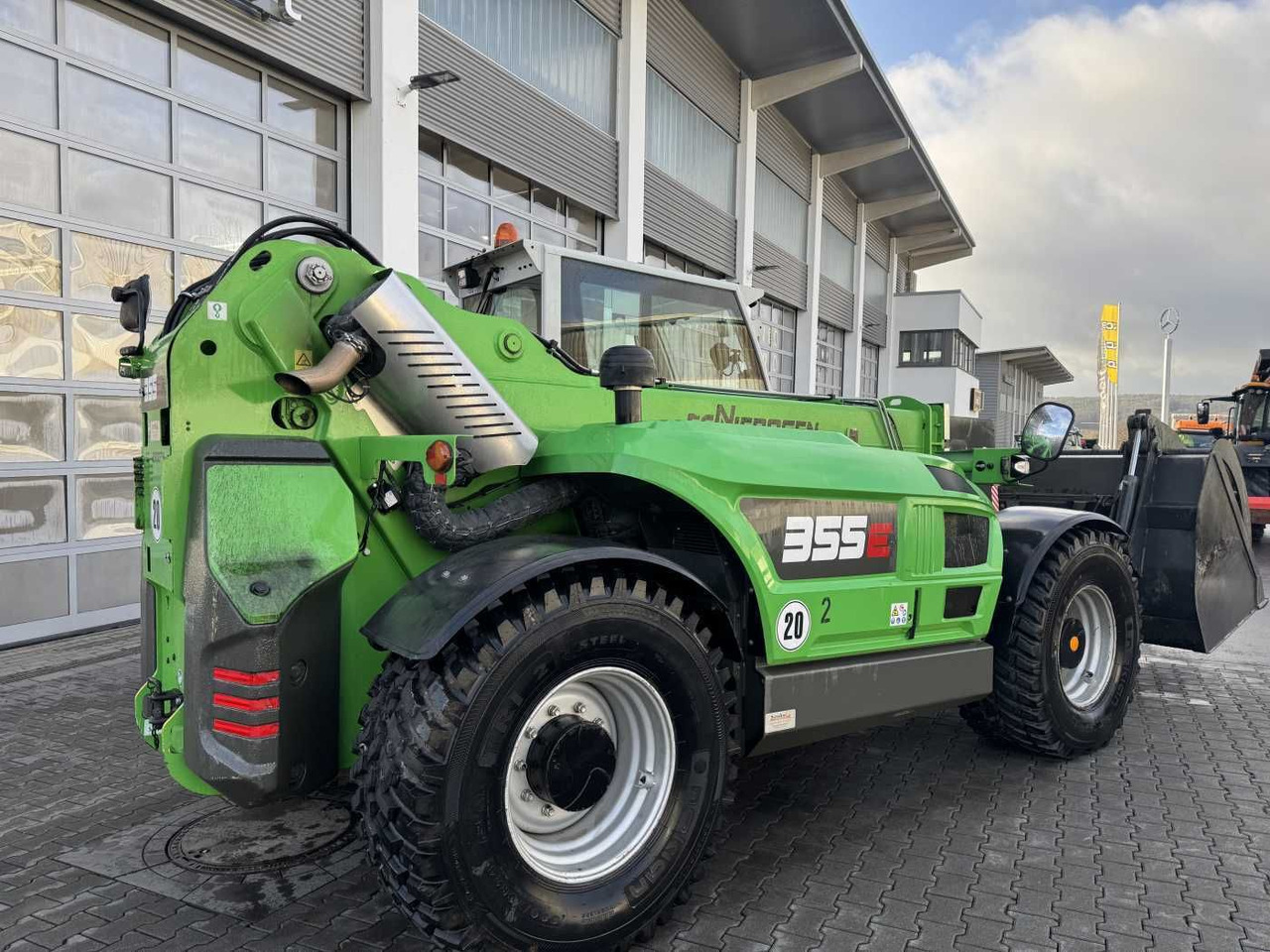 Sennebogen 355 E / Greifschaufel / nur 2.260h! - Carregadeira de rodas: foto 3 Sennebogen 355 E / Greifschaufel / nur 2.260h! - Carregadeira de rodas: foto 3