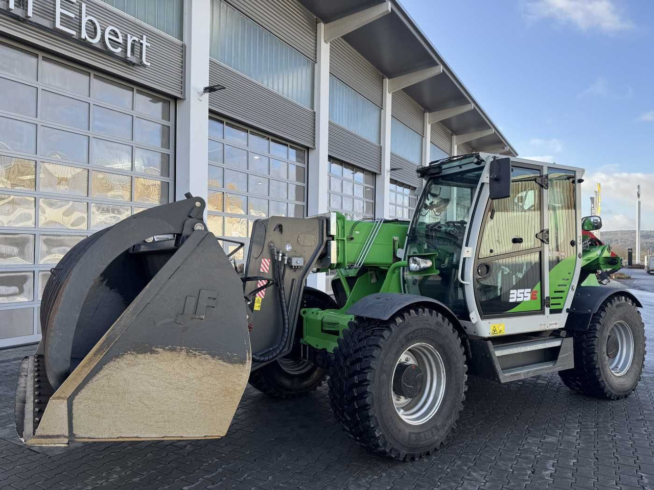 Sennebogen 355 E / Greifschaufel / nur 998h! - Carregadeira de rodas: foto 5 Sennebogen 355 E / Greifschaufel / nur 998h! - Carregadeira de rodas: foto 5