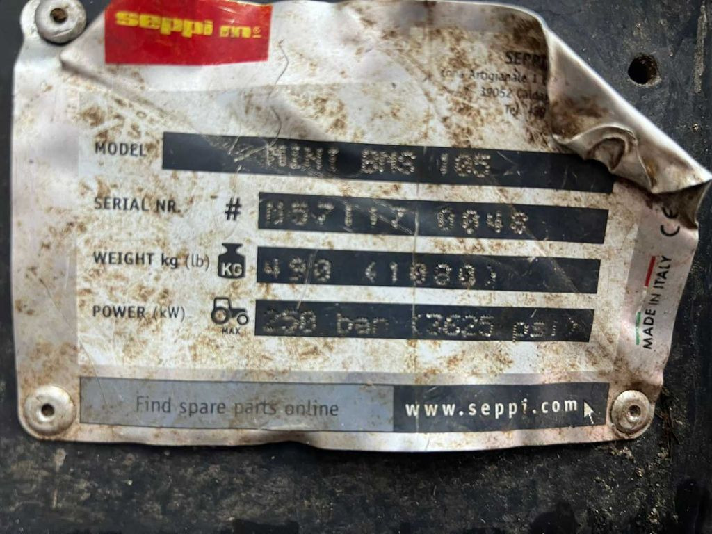 Locação de Seppi M. MINI-BMS 105 / 5-10to Forstmulcher DEMO  Seppi M. MINI-BMS 105 / 5-10to Forstmulcher DEMO: foto 12