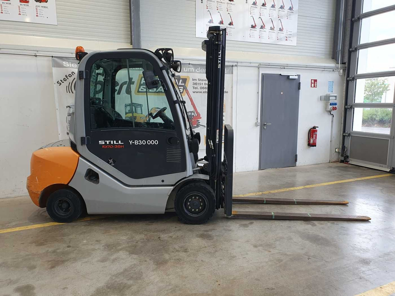 Still RX70-35 / Duplex: 3.40m / nur 1.328h! / SS - Empilhadeira a diesel: foto 2 Still RX70-35 / Duplex: 3.40m / nur 1.328h! / SS - Empilhadeira a diesel: foto 2