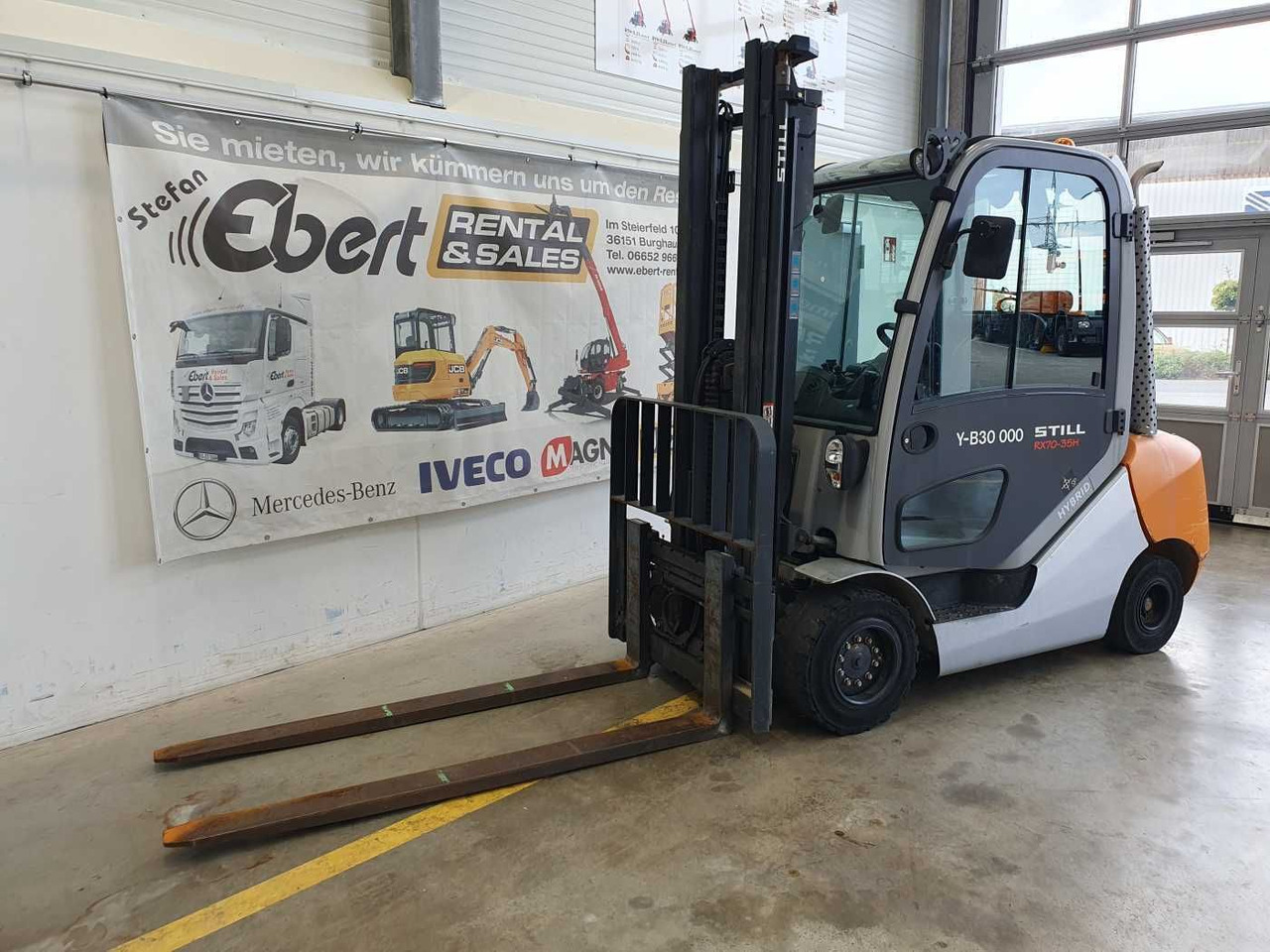 Still RX70-35 / Duplex: 3.40m / nur 1.328h! / SS - Empilhadeira a diesel: foto 5 Still RX70-35 / Duplex: 3.40m / nur 1.328h! / SS - Empilhadeira a diesel: foto 5