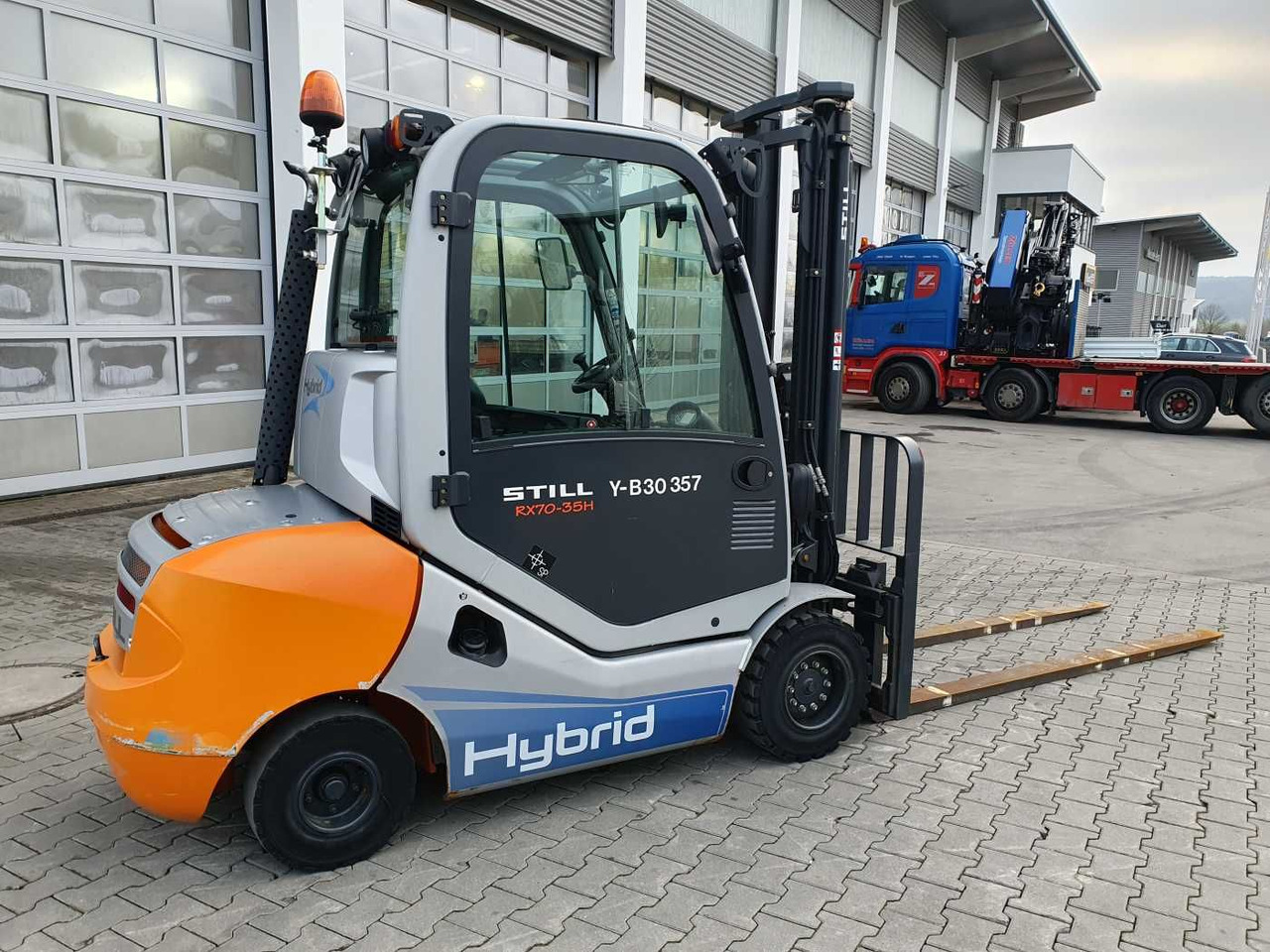 Still RX70-35 / Duplex: 3.50m / nur 2.470h! / SS - Empilhadeira a diesel: foto 4 Still RX70-35 / Duplex: 3.50m / nur 2.470h! / SS - Empilhadeira a diesel: foto 4
