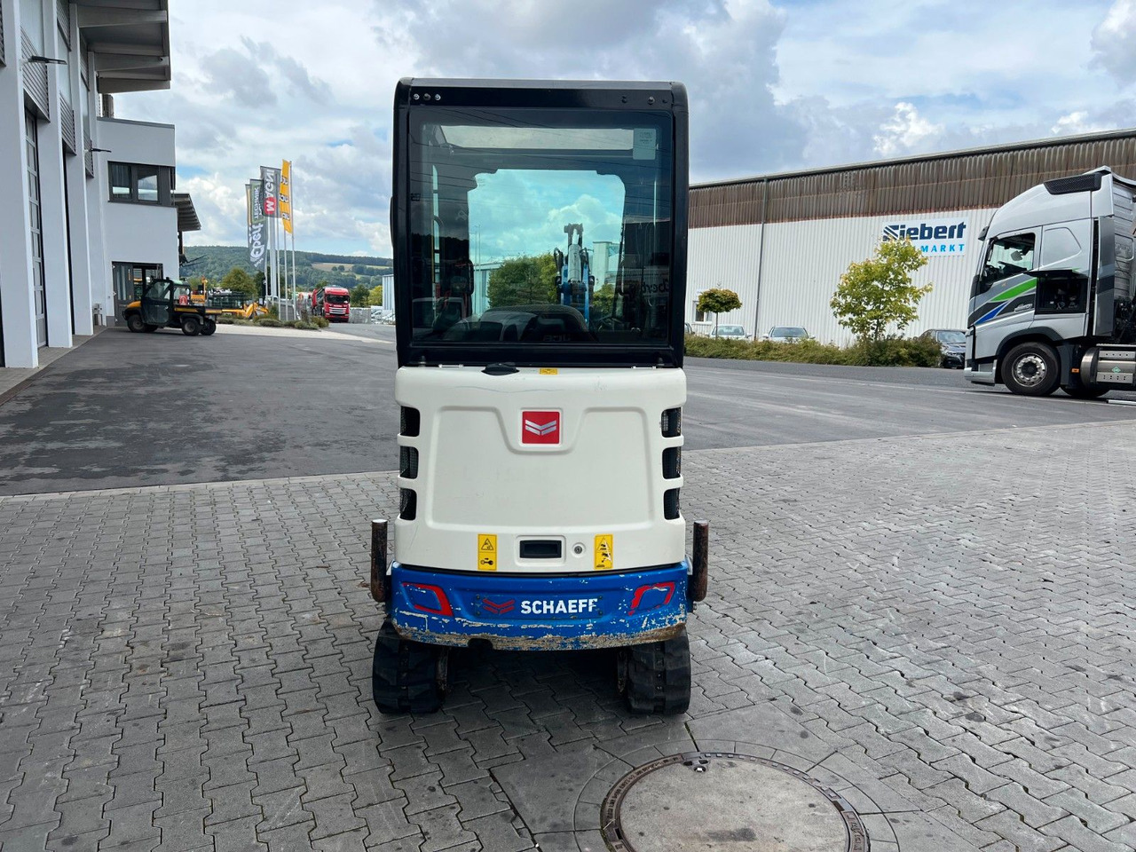 Terex TC16 / 2017 / 1.769h / Löffelpaket / Powertilt - Mini escavadeira: foto 5 Terex TC16 / 2017 / 1.769h / Löffelpaket / Powertilt - Mini escavadeira: foto 5