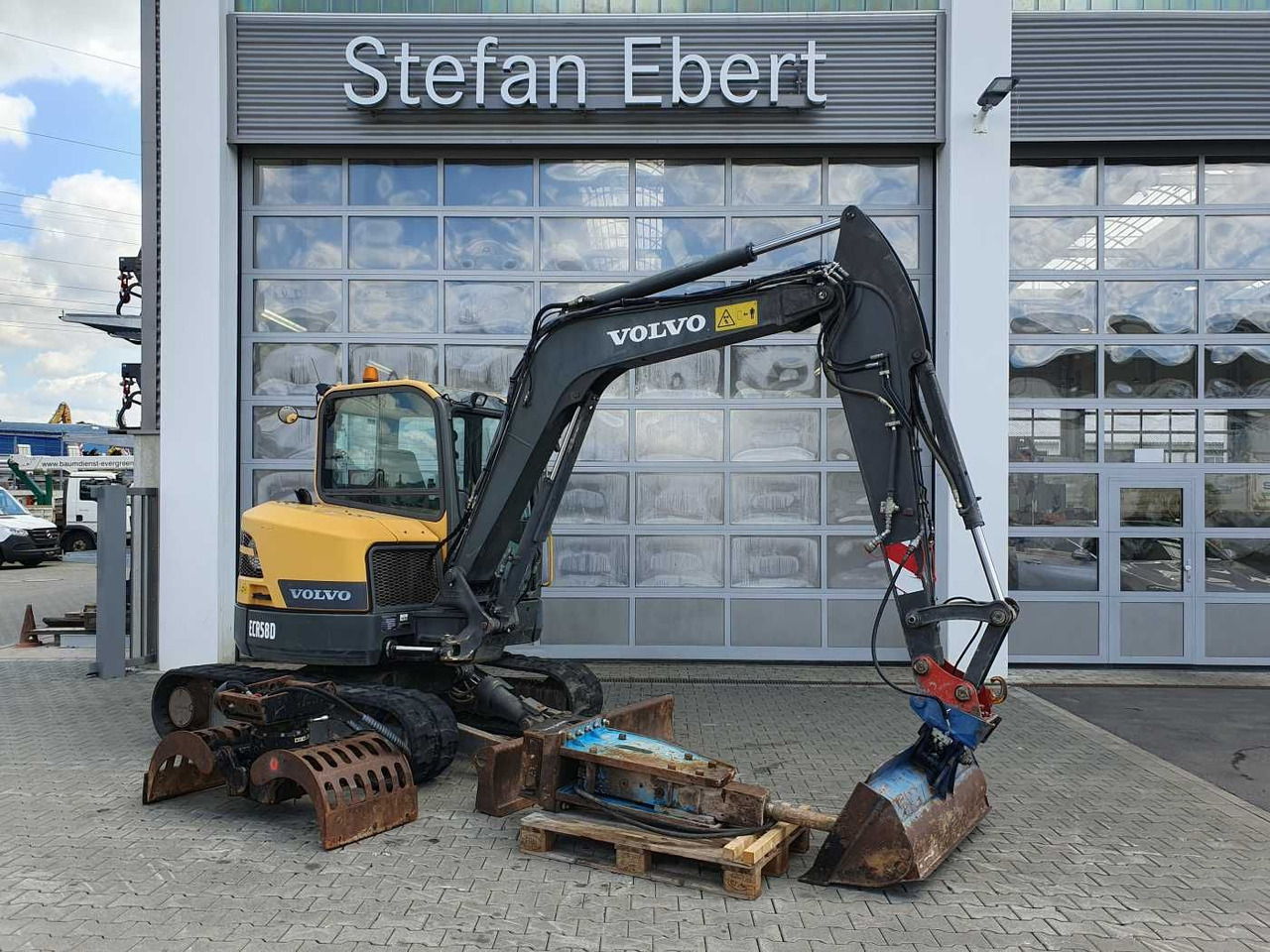 Mini escavadeira Volvo ECR58D / nur 5.433h / 1x hydr.GL: foto 1