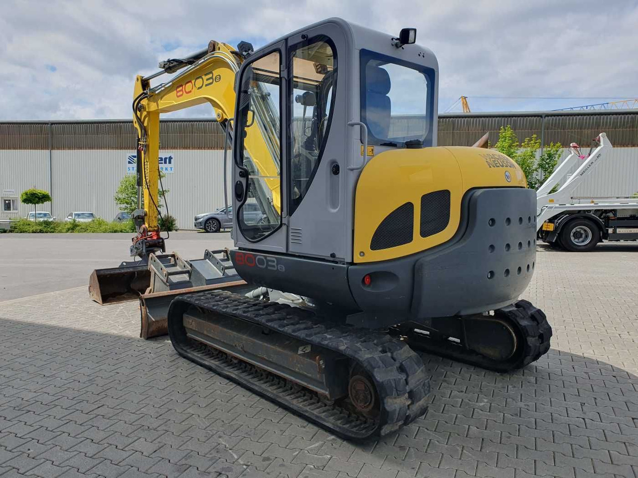 Wacker 8003 / MS08 / nur 4.035h / 2014 / Löffelpaket - Escavadora de rastos: foto 5 Wacker 8003 / MS08 / nur 4.035h / 2014 / Löffelpaket - Escavadora de rastos: foto 5