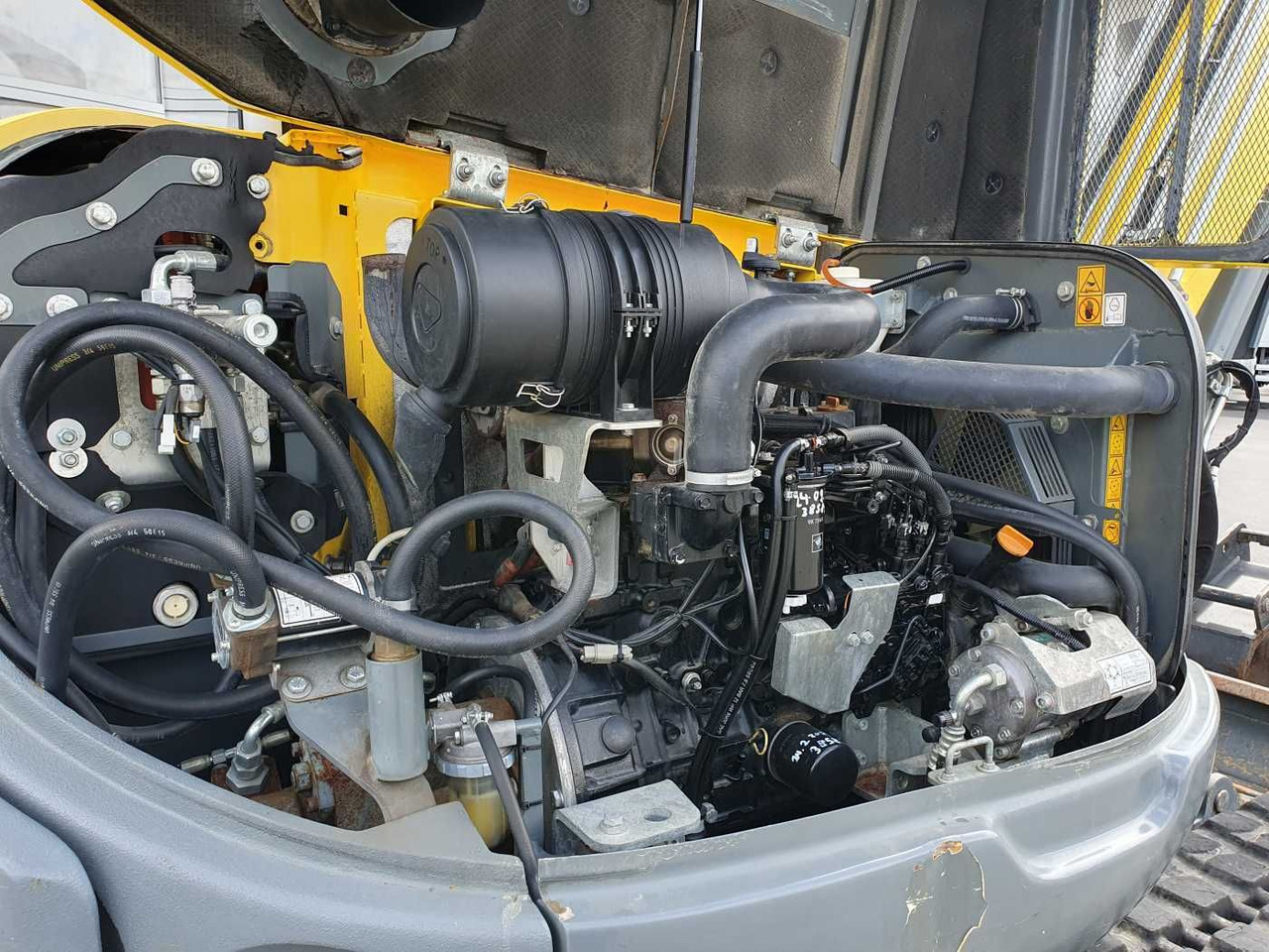Escavadora de rastos Wacker 8003 / MS08 / nur 4.035h / 2014 / Löffelpaket: foto 10