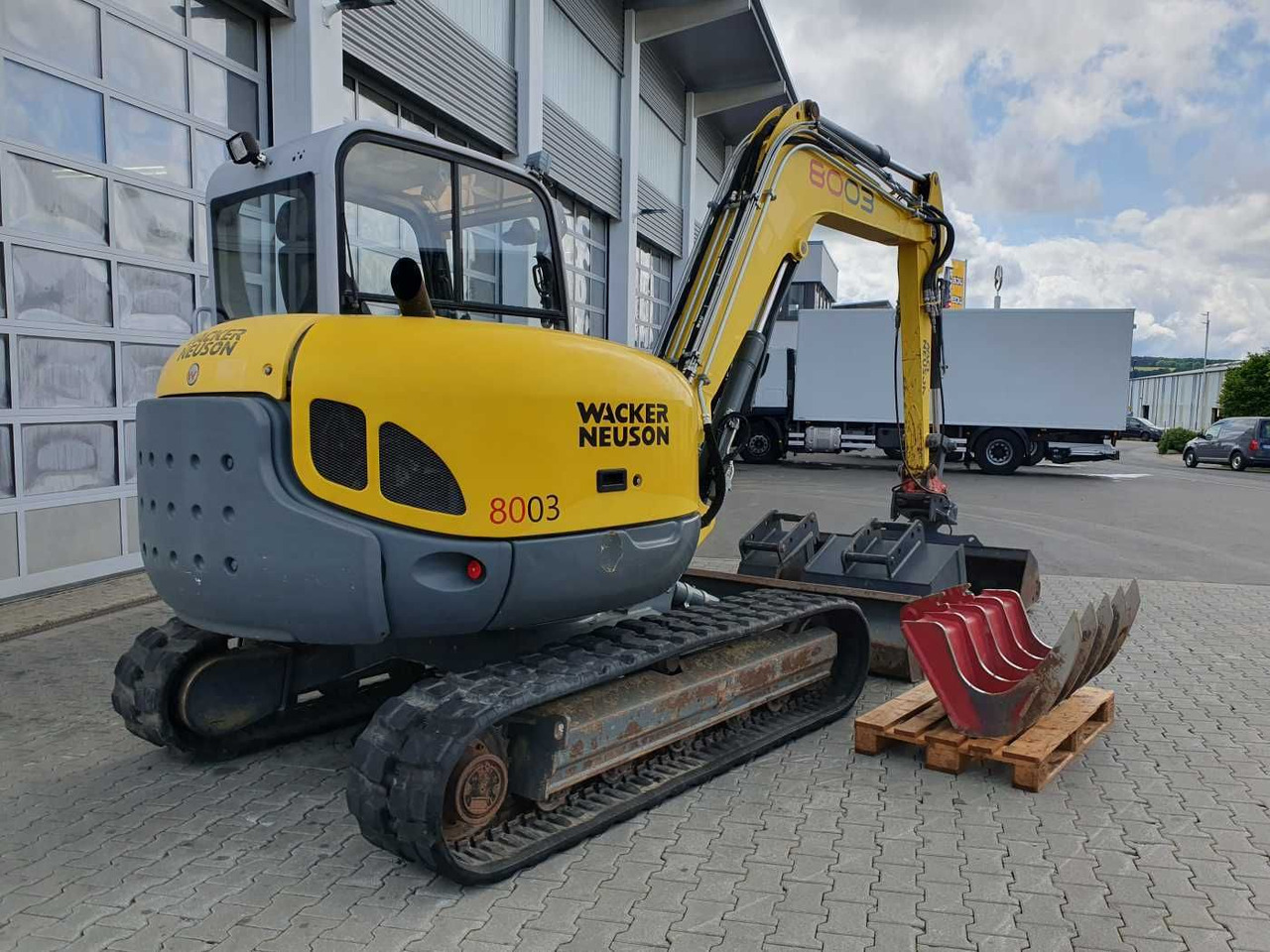 Wacker 8003 / MS08 / nur 4.035h / 2014 / Löffelpaket - Escavadora de rastos: foto 4 Wacker 8003 / MS08 / nur 4.035h / 2014 / Löffelpaket - Escavadora de rastos: foto 4