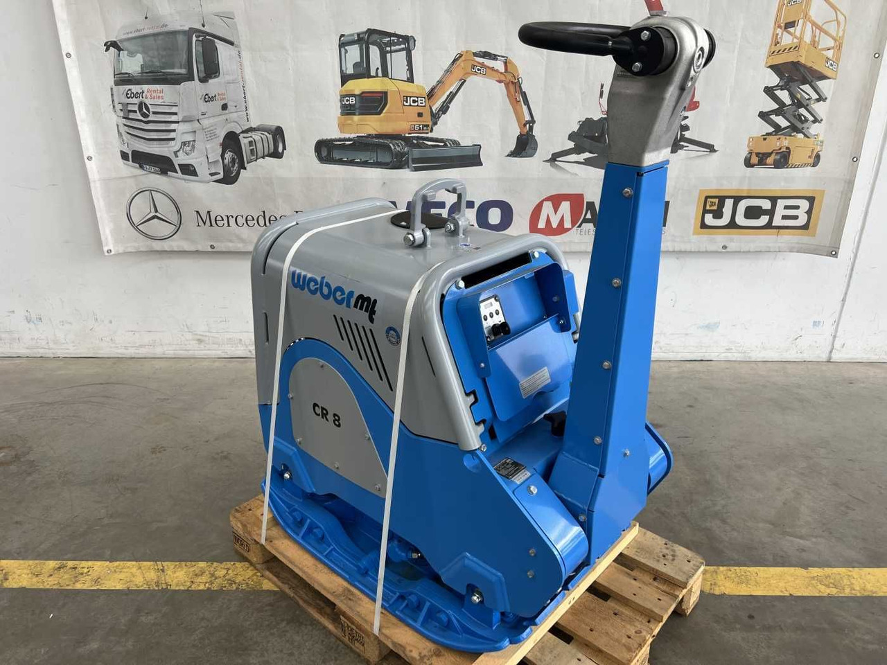 Placas vibratórias Weber CR 8 MDM Hatz-Diesel / 601kg / DEMO / 2022: foto 6