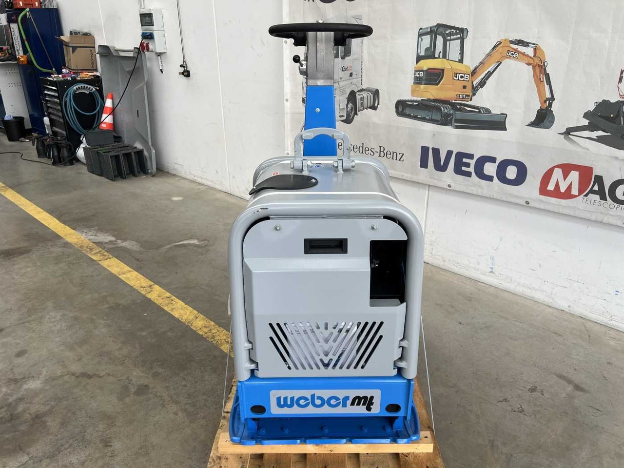 Placas vibratórias Weber CR 8 MDM Hatz-Diesel / 601kg / DEMO / 2022: foto 9