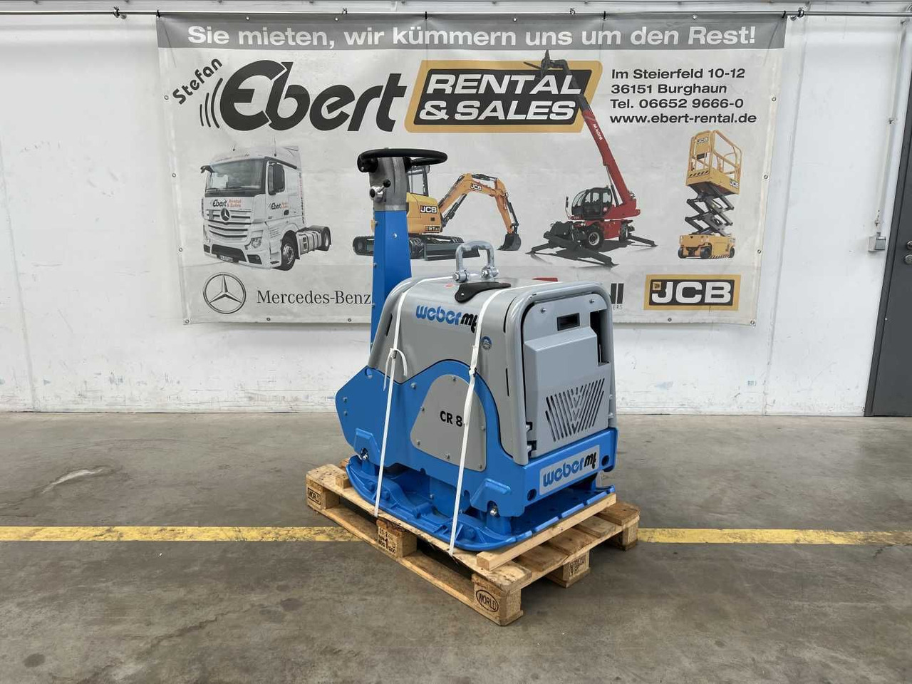Weber CR 8 MDM Hatz-Diesel / 601kg / DEMO / 2022 - Placas vibratórias: foto 1 Weber CR 8 MDM Hatz-Diesel / 601kg / DEMO / 2022 - Placas vibratórias: foto 1