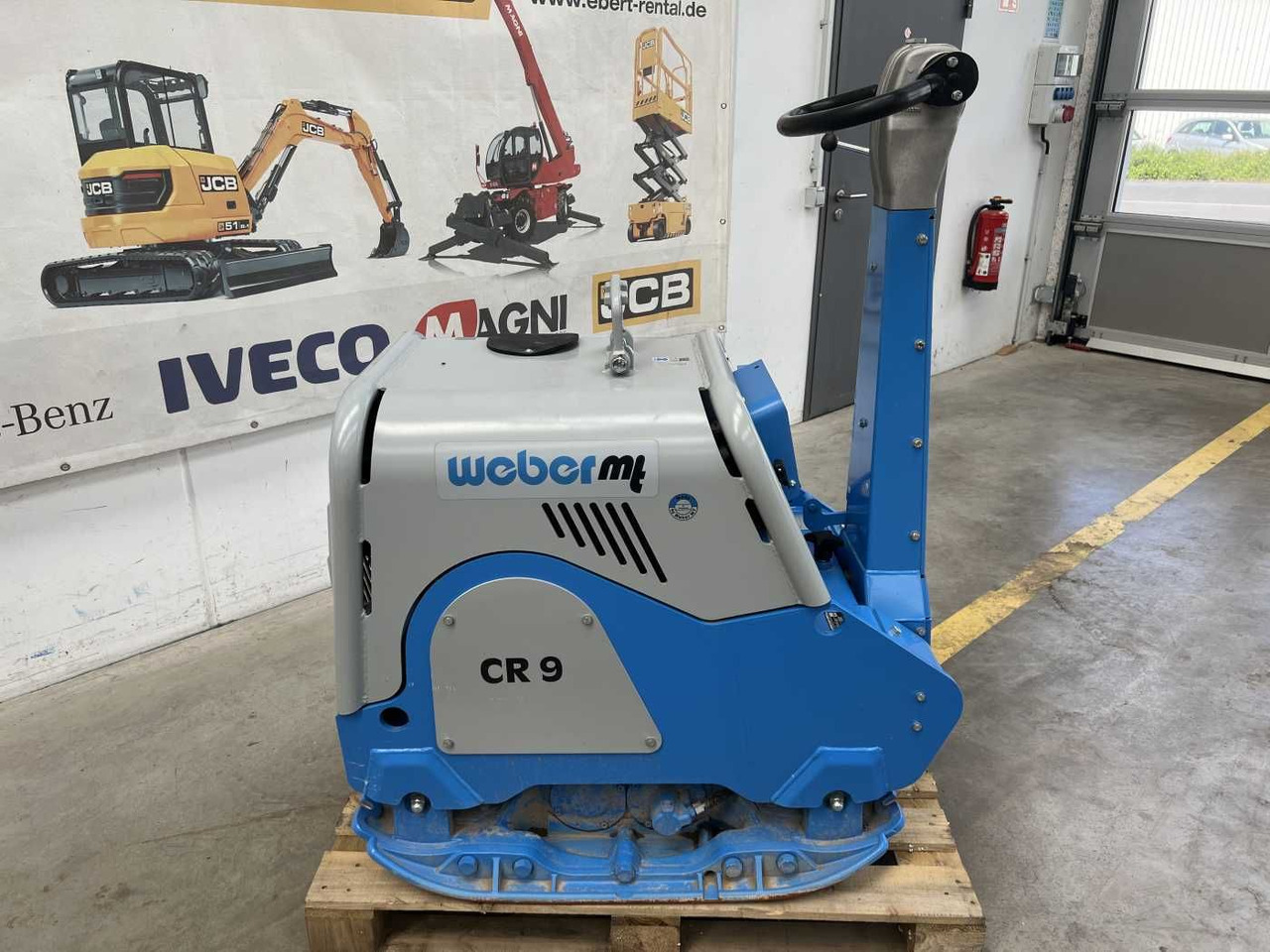 Placas vibratórias Weber CR 9 Hatz-Diesel / 736kg / E-Start / DEMO: foto 7 Placas vibratórias Weber CR 9 Hatz-Diesel / 736kg / E-Start / DEMO: foto 7