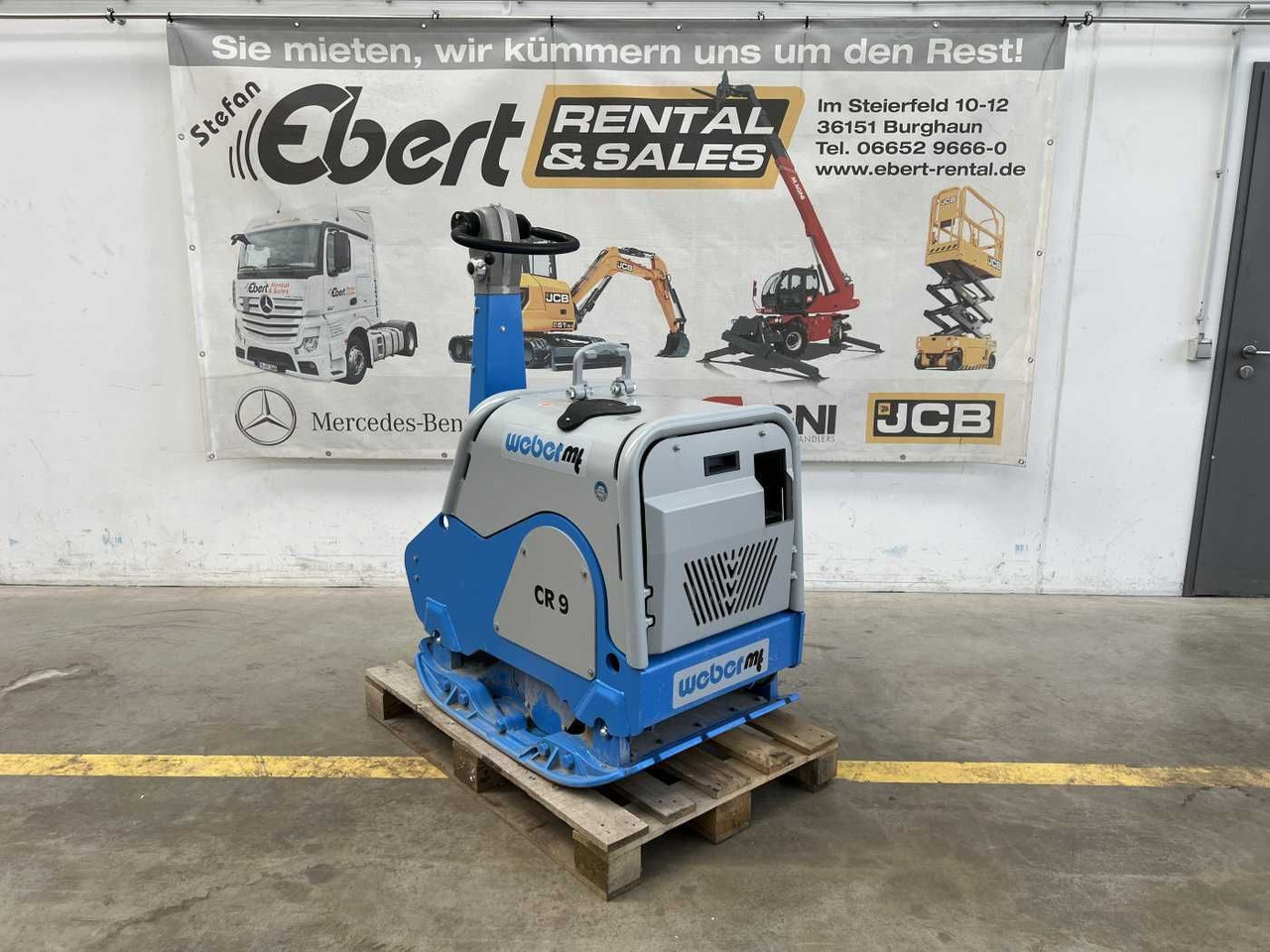 Weber CR 9 Hatz-Diesel / 736kg / E-Start / DEMO - Placas vibratórias: foto 1 Weber CR 9 Hatz-Diesel / 736kg / E-Start / DEMO - Placas vibratórias: foto 1