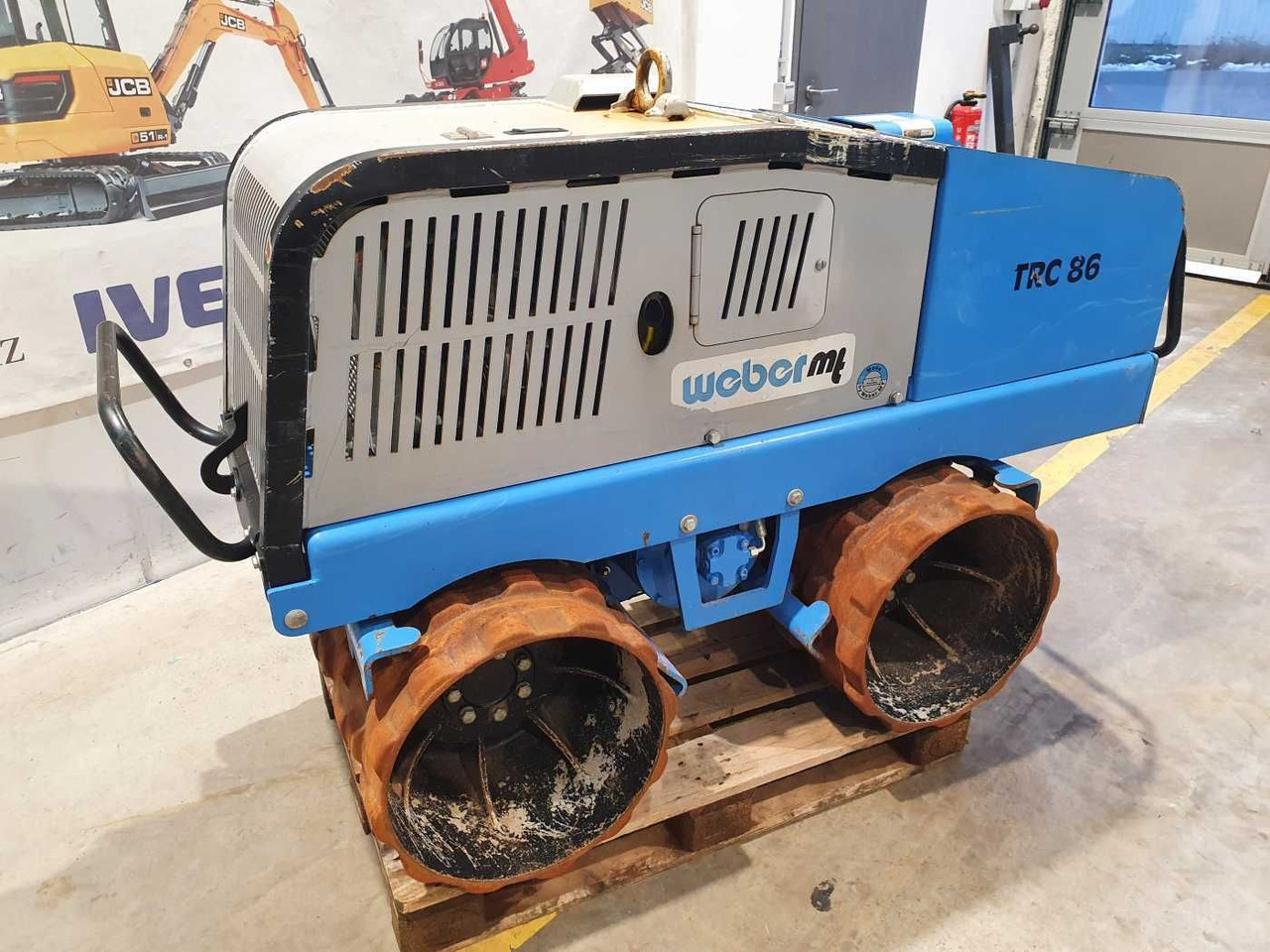 Weber TRC 86 Grabenwalze / 2020 / Funk / nur 112h - Compactador pequeno de asfalto: foto 4 Weber TRC 86 Grabenwalze / 2020 / Funk / nur 112h - Compactador pequeno de asfalto: foto 4