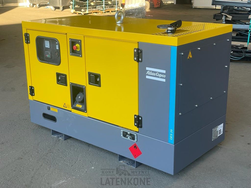 Gerador elétrico Atlas Copco QES 20 50 Hz Generaattori StageV: foto 11