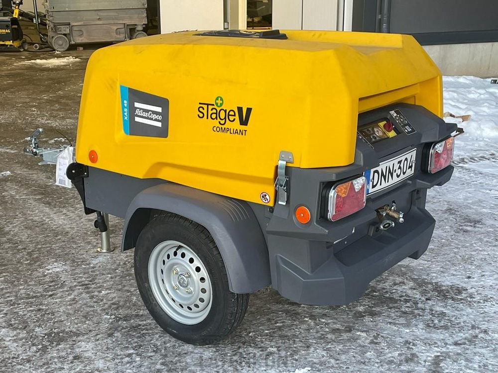 Atlas Copco XAS 48 StV Vaunukompressori UUSI - Compressor de ar: foto 2 Atlas Copco XAS 48 StV Vaunukompressori UUSI - Compressor de ar: foto 2