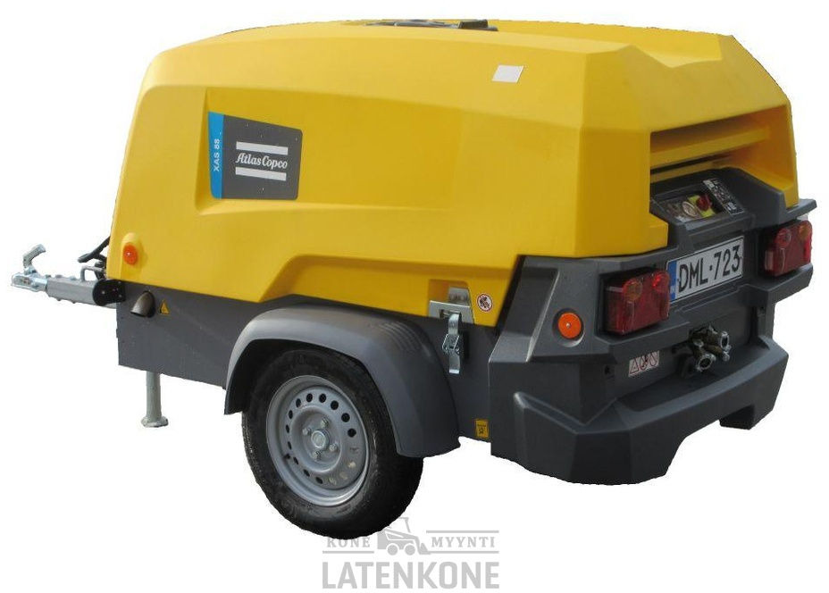 Atlas Copco XAS 88-7 StV Vaunukompressori UUSI - Compressor de ar: foto 3 Atlas Copco XAS 88-7 StV Vaunukompressori UUSI - Compressor de ar: foto 3