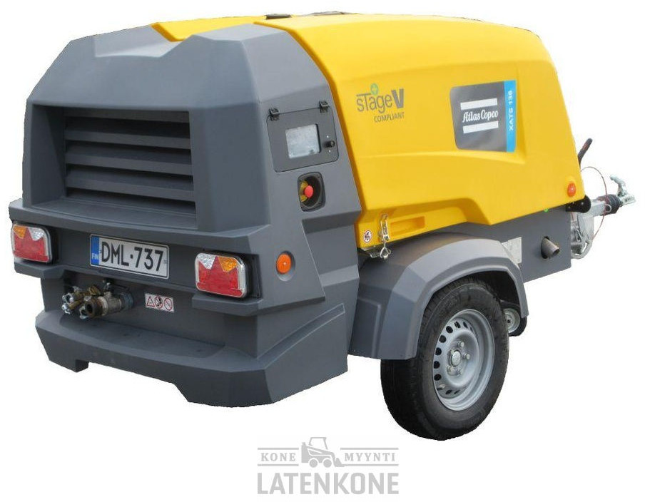 Atlas Copco XATS 138 StV Vaunukompressori UUSI - Compressor de ar: foto 4 Atlas Copco XATS 138 StV Vaunukompressori UUSI - Compressor de ar: foto 4
