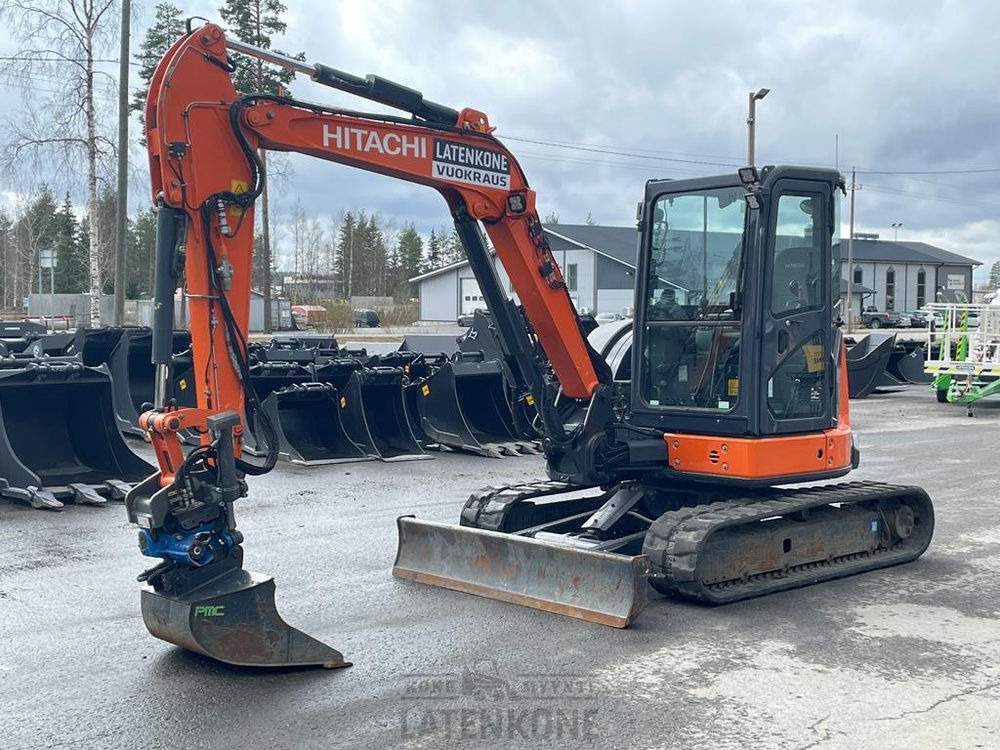 Hitachi ZX 55U-5A kaivinkone - Escavadora de rastos: foto 4 Hitachi ZX 55U-5A kaivinkone - Escavadora de rastos: foto 4