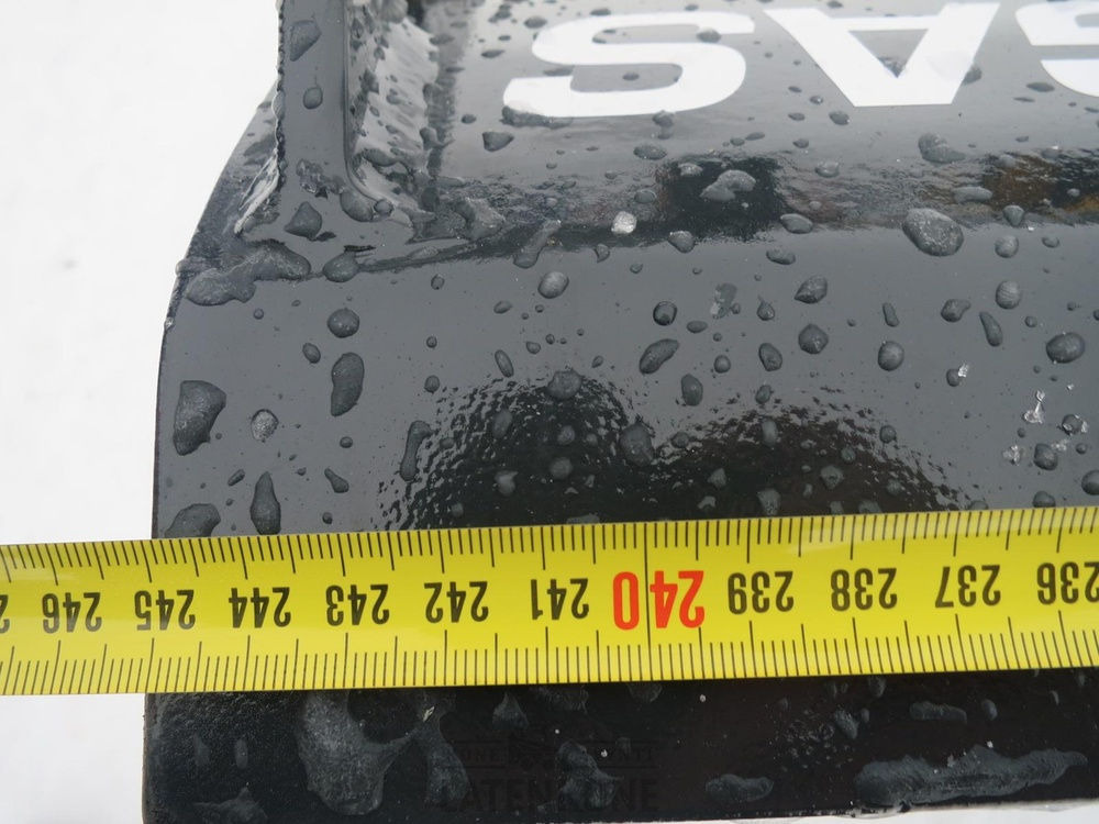 Lâmina limpa-neves Padagas Alueaura SSV-25LS 250cm: foto 16