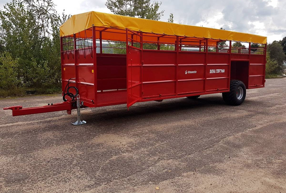 Dinapolis livestock trailer TRV 760 - Reboque transporte de gado: foto 1 Dinapolis livestock trailer TRV 760 - Reboque transporte de gado: foto 1