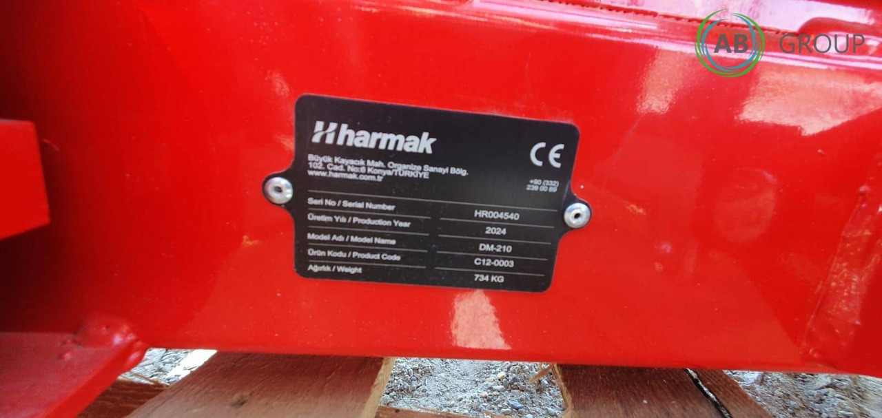 Harmak disc mower with roller conditioner DM-210 - Gadanheira: foto 5 Harmak disc mower with roller conditioner DM-210 - Gadanheira: foto 5