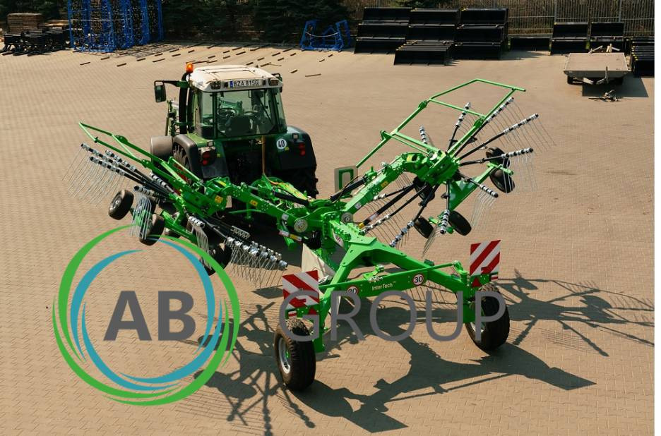 Inter-Tech rotary rake ZKD 800, GZD01 - Ancinho enleirador: foto 2 Inter-Tech rotary rake ZKD 800, GZD01 - Ancinho enleirador: foto 2