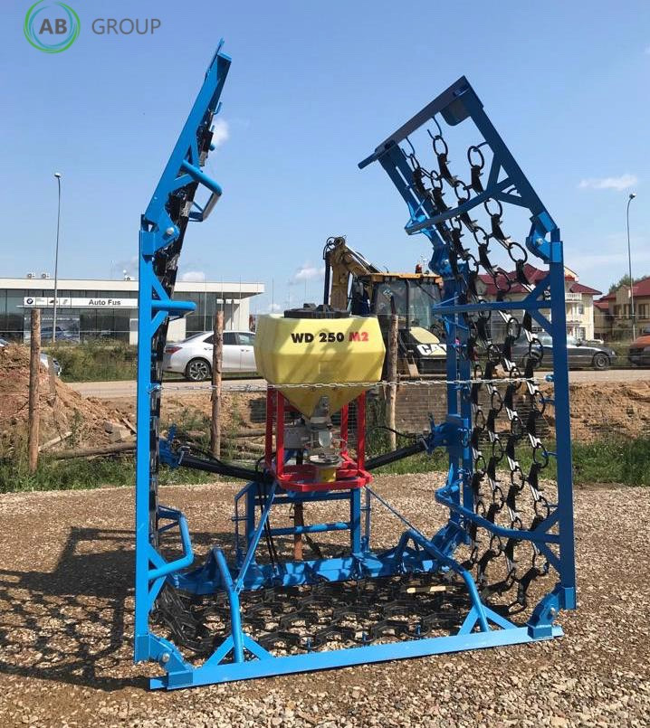 Meadow-field spear 8m + Green crop seeder - Grade para prados: foto 1 Meadow-field spear 8m + Green crop seeder - Grade para prados: foto 1