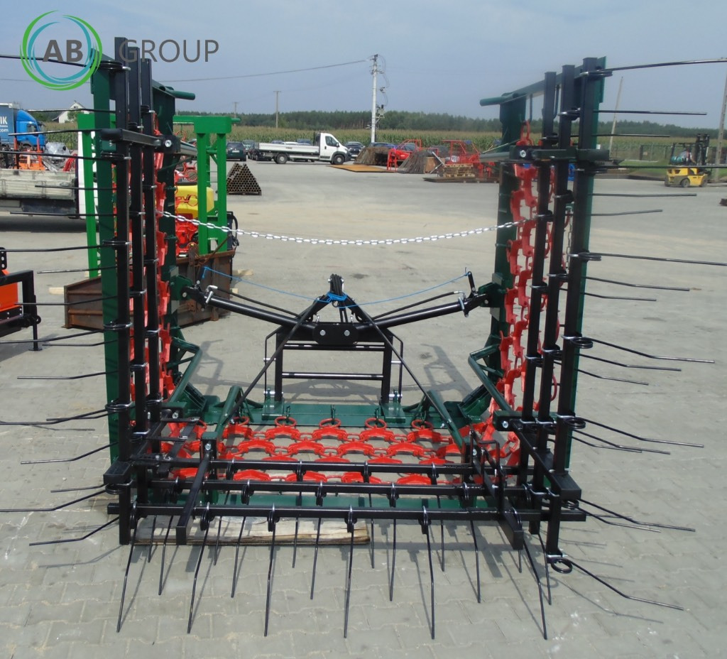 Metal-Technik weeder drag 6 m - Grade para prados: foto 1 Metal-Technik weeder drag 6 m - Grade para prados: foto 1