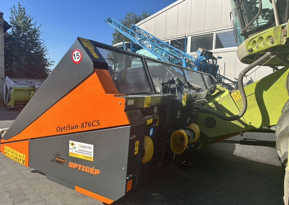 Inny Optigep Optisun CS 876 - Plataforma para colher girassol: foto 2 Inny Optigep Optisun CS 876 - Plataforma para colher girassol: foto 2