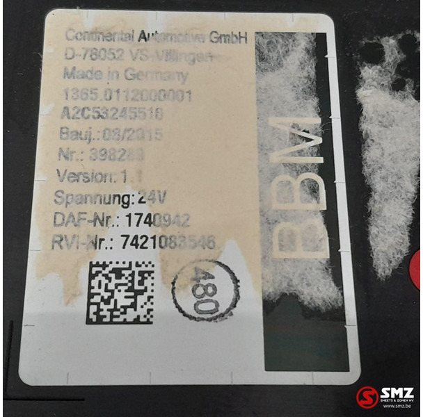 DAF Occ ECU BBM regeleenheid DAF - Centralina electrónica de Caminhão: foto 5 DAF Occ ECU BBM regeleenheid DAF - Centralina electrónica de Caminhão: foto 5