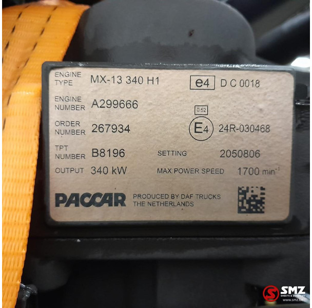 DAF Occ motor MX13 340H1 DAF - Motor de Caminhão: foto 5 DAF Occ motor MX13 340H1 DAF - Motor de Caminhão: foto 5